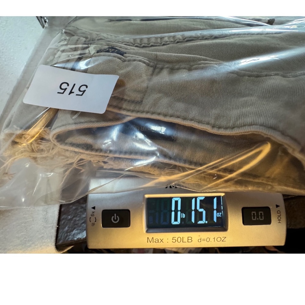 Jag Jeans Straight Leg Pants Womens 4 Tan‎ Khaki Cotton Blend JW770 - Picture 11 of 11